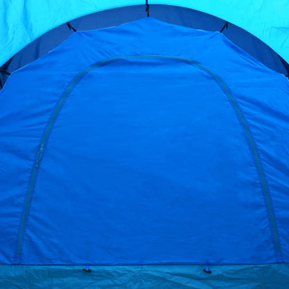 Campingzelt Stoff 9 Personen Dunkelblau und Blau - Pazzar.ch