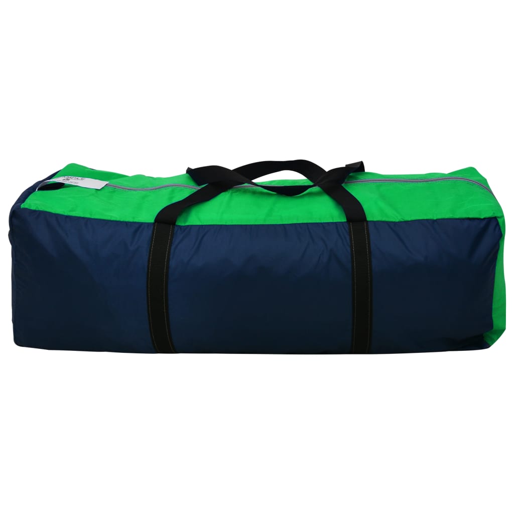Campingzelt 9 Personen Stoff Blau/Grün - Pazzar.ch