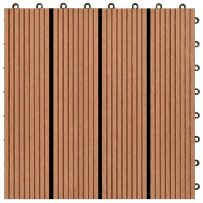 WPC Fliese Barfussdiele Terrassenfliese Bodenfliese - Pazzar.ch