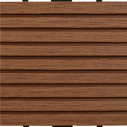 WPC Fliese Barfussdiele Terrassenfliese Bodenfliese - Pazzar.ch