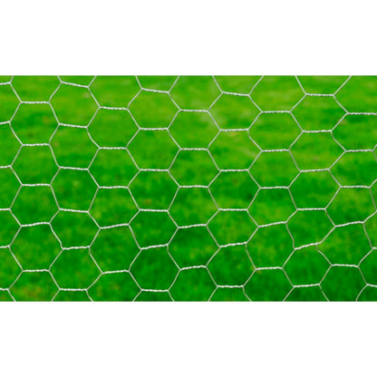 Maschendraht Verzinkter Stahl 25×0,5 m Silbern - Pazzar.ch