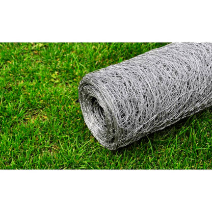 Maschendraht Verzinkter Stahl 25×0,75 m Silbern - Pazzar.ch