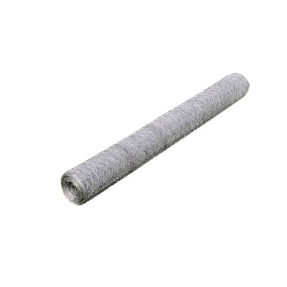 Maschendraht Verzinkter Stahl 25×1 m Silbern - Pazzar.ch