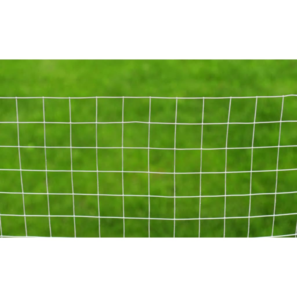 Drahtzaun für Hühner Verzinkter Stahl 10x1 m Silbern - Pazzar.ch