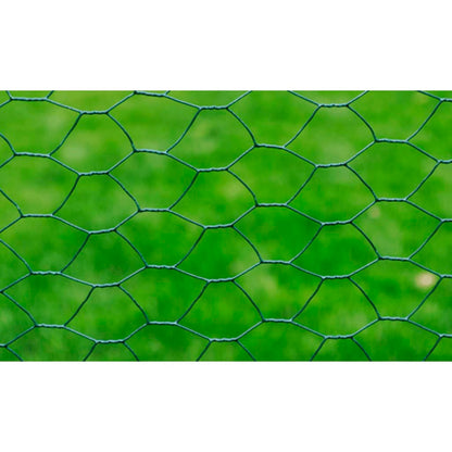 Drahtzaun Hühner Verzinkt mit PVC-Beschichtung 25x0,75 m Grün - Pazzar.ch