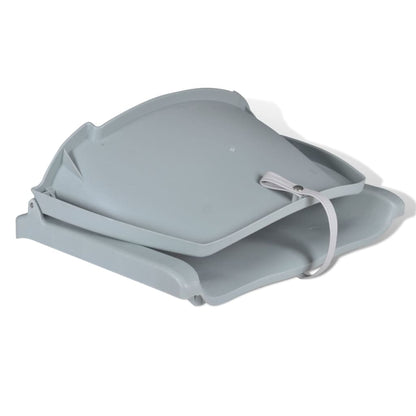 Bootssitz Klappbar Ohne Polsterung Grau 41x51x48 cm - Pazzar.ch