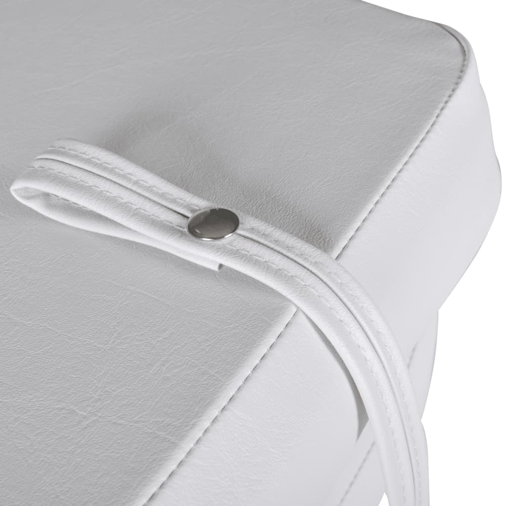 Bootssitz Klappbar Mit Polsterung in Blau-Weiß 41x36x48 cm - Pazzar.ch