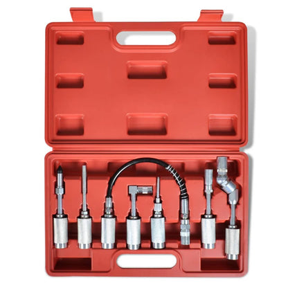 Adapter Fettpressen, 7 tlg. Set, Panzerschlauch - Pazzar.ch