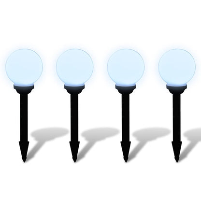 Wegeleuchten 4 Stk. LED 15 cm mit Erdspieß - Pazzar.ch