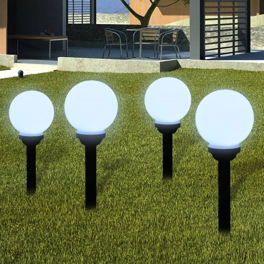 Wegeleuchten 4 Stk. LED 15 cm mit Erdspieß - Pazzar.ch
