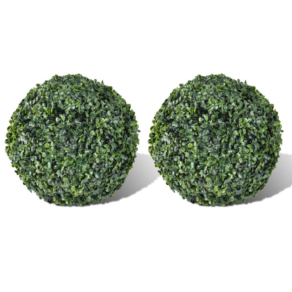 Buchsbaumkugeln 2 Stk. Künstlich Formschnitt-Kugel 27 cm - Pazzar.ch