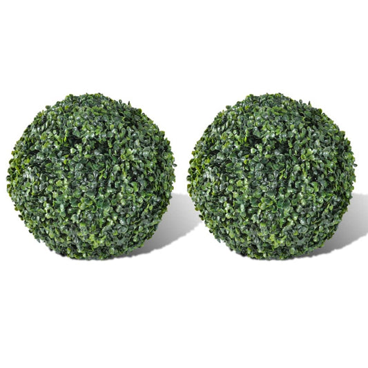Buchsbaumkugeln 2 Stk. Künstlich Formschnitt-Kugel 27 cm - Pazzar.ch