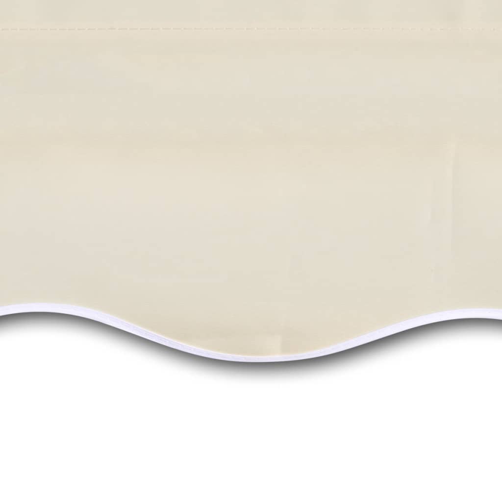 Markisenbespannung Canvas Creme 4x3 m (ohne Rahmen)