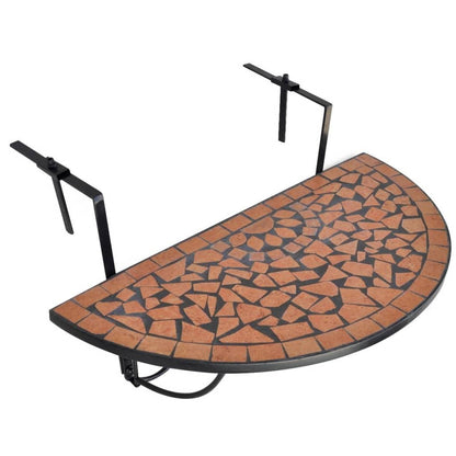 Balkonhängetisch Mosaik Terracotta - Pazzar.ch