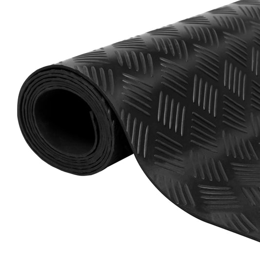 Gummimatte Anti-Rutsch 5 x 1 m Riffelblech-Design - Pazzar.ch