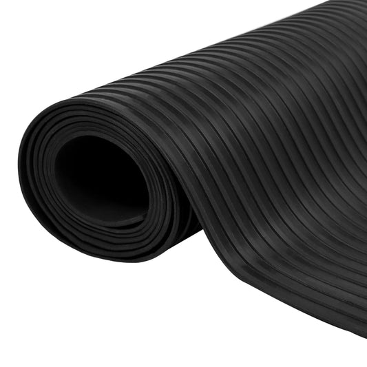 Gummimatte Anti-Rutsch 5 x 1 m Breit Geriffelt - Pazzar.ch