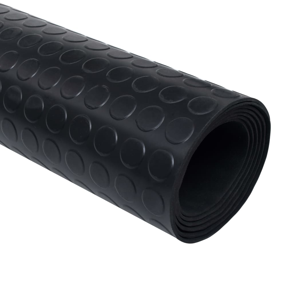 Gummi-Bodenmatte Antirutschmatte mit Punkten 2 x 1 m - Pazzar.ch