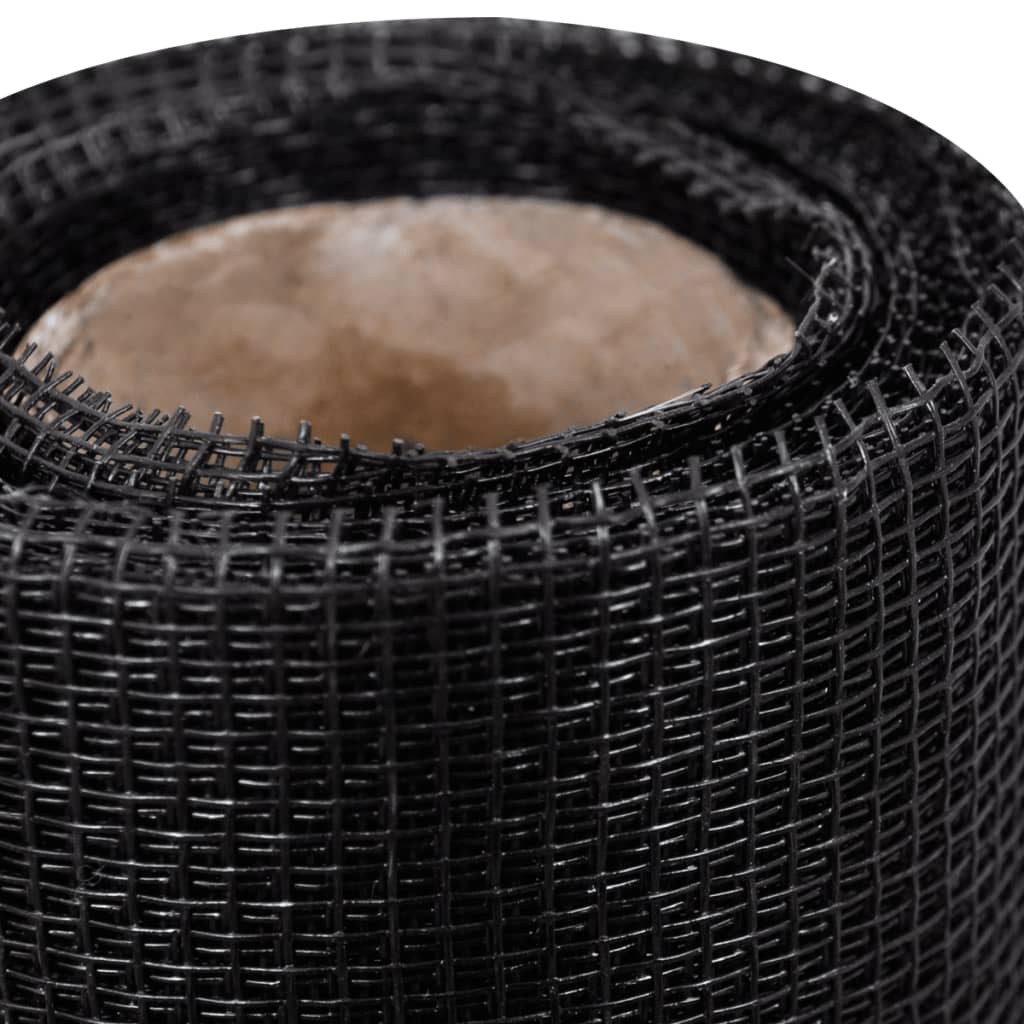 Fliegengitter Fiberglas 100x1000 cm Schwarz - Pazzar.ch