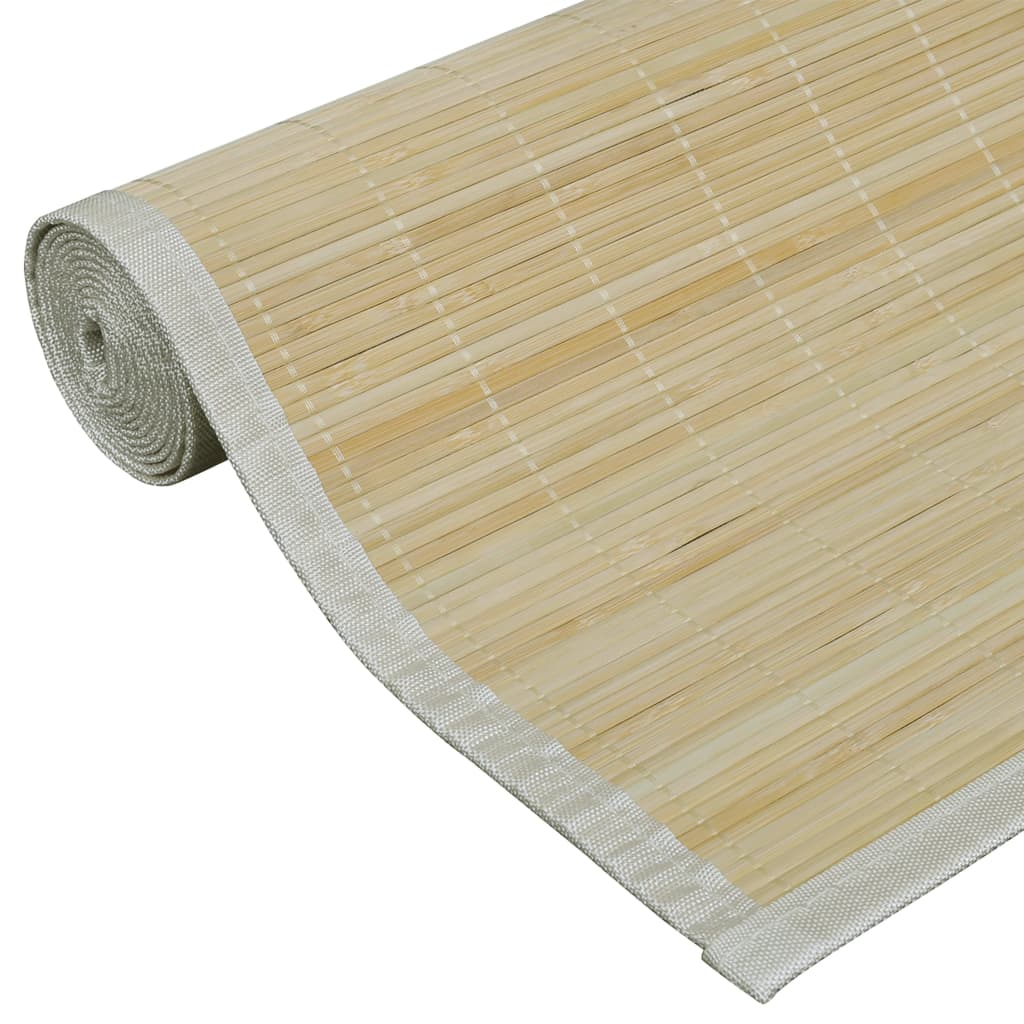 Teppich Bambus Natur Rechteckig 80x300 cm - Pazzar.ch