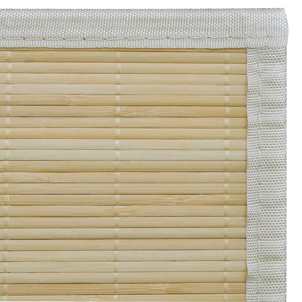 Teppich Bambus Natur Rechteckig 80x300 cm - Pazzar.ch