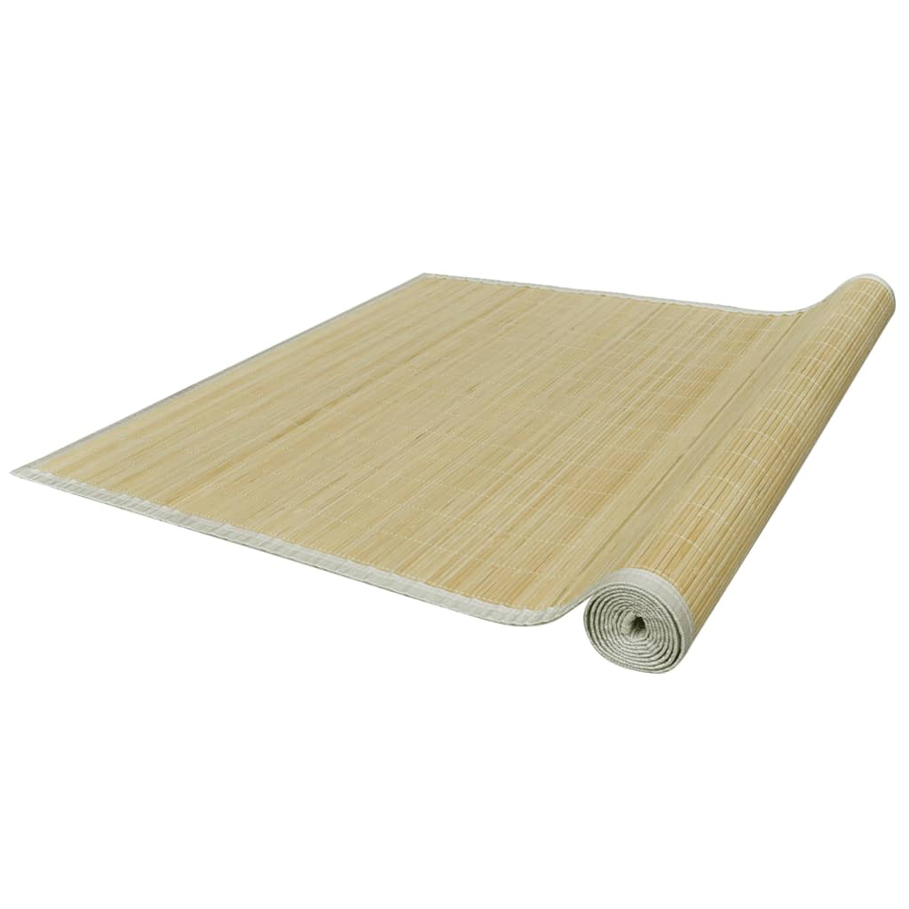 Teppich Bambus Natur Rechteckig 120x180 cm - Pazzar.ch