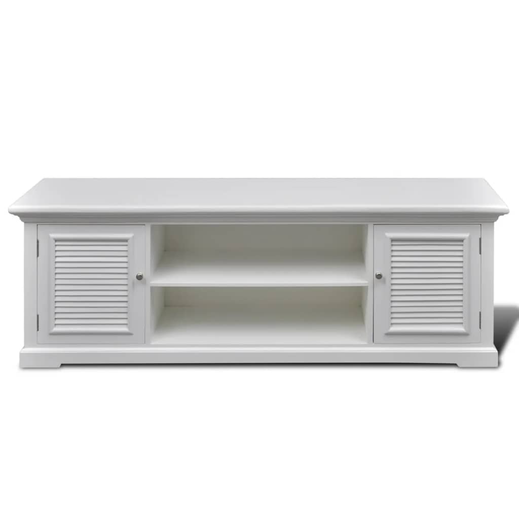 TV-Schrank Weiß Holz - Pazzar.ch