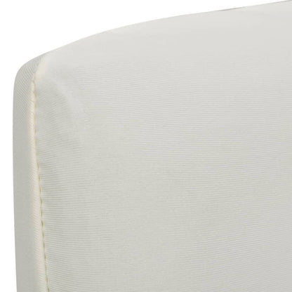 6 Stk. Creme Stuhlhussen Gerade Dehnbar - Pazzar.ch