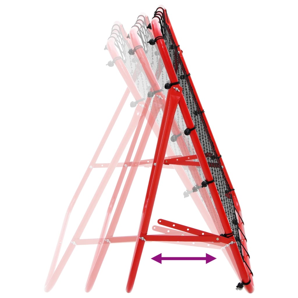 Verstellbarer Fußball Kickback Rebounder 100x100 cm - Pazzar.ch