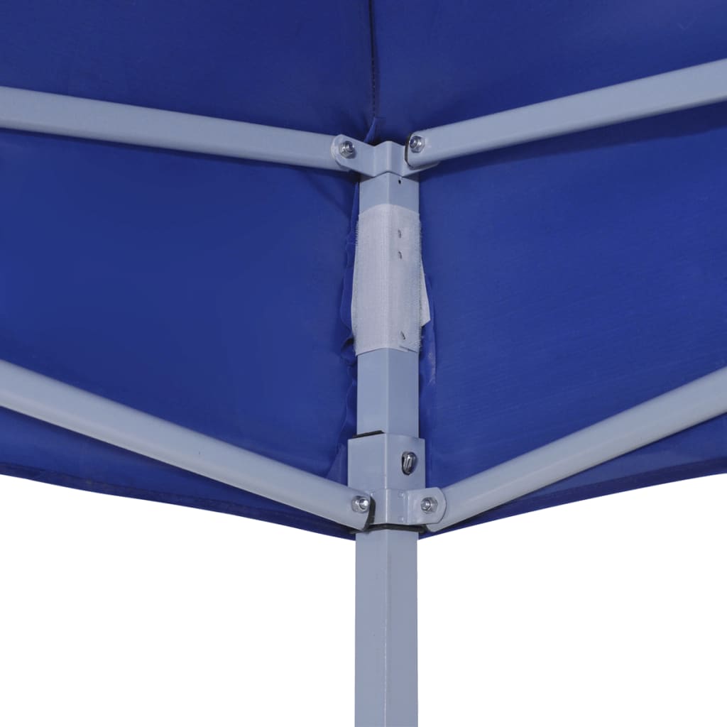 Faltzelt 3 x 3 m Blau - Pazzar.ch