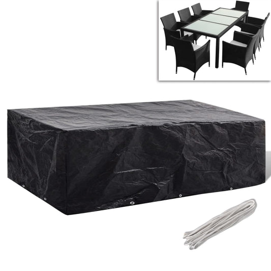 Gartenmöbel-Abdeckung 8 Ösen 300×140×90 cm - Pazzar.ch