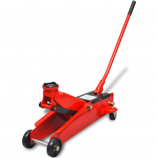 Hydraulischer Wagenheber mit niedriger Aufnahme 3 Tonnen rot - Pazzar.ch