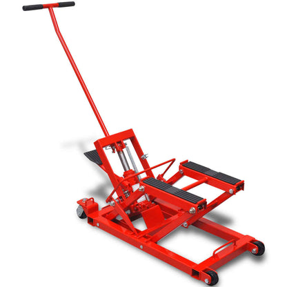 Hydraulische Motorrad-Hebebühne ATV 680 kg rot - Pazzar.ch