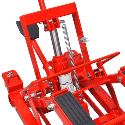 Hydraulische Motorrad-Hebebühne ATV 680 kg rot - Pazzar.ch