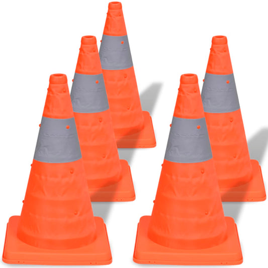 5 Pylone Verkehrsleitkegel 42 cm - Pazzar.ch