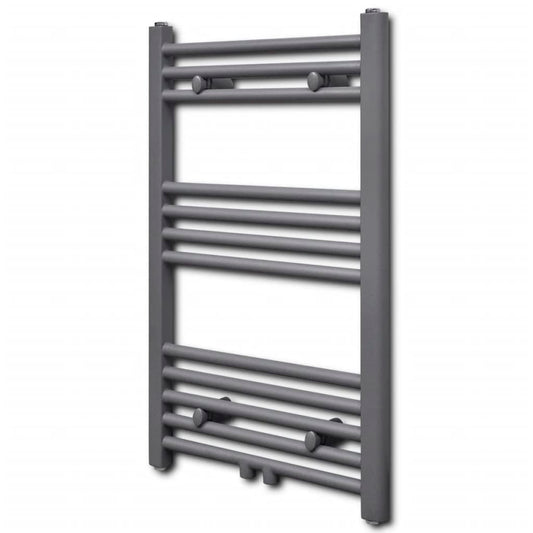 Handtuchheizkörper Warmwasser Gerade Grau 500x764 mm - Pazzar.ch
