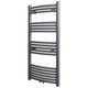 Handtuchheizkörper Warmwasser Gebogen Grau 500x1160 mm