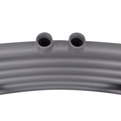 Handtuchheizkörper Warmwasser Gebogen Grau 500x1160 mm - Pazzar.ch
