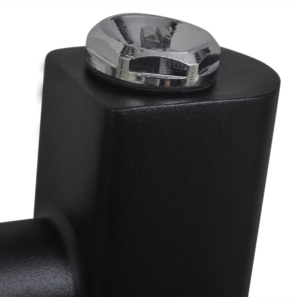 Handtuchheizkörper Warmwasser Gerade Schwarz 600x764 mm - Pazzar.ch