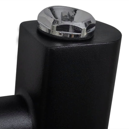 Handtuchheizkörper Warmwasser Gerade Schwarz 600x764 mm - Pazzar.ch