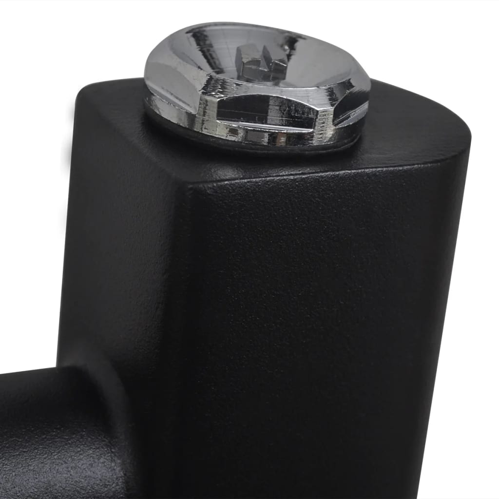 Handtuchheizkörper Warmwasser Gerade Schwarz 600x1160 mm - Pazzar.ch