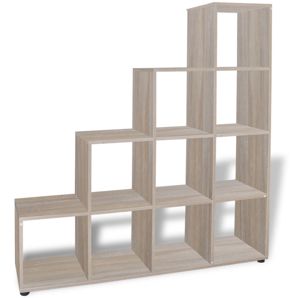 Treppenregal Bücherregal 142 cm Eiche - Pazzar.ch