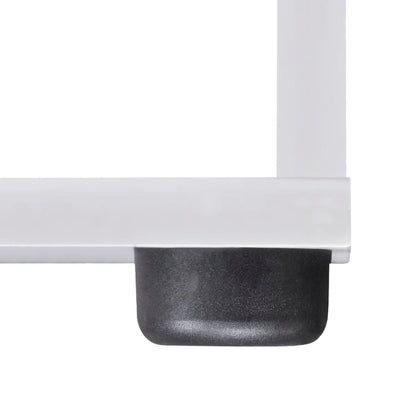 Treppenregal Bücherregal 107 cm Weiß - Pazzar.ch