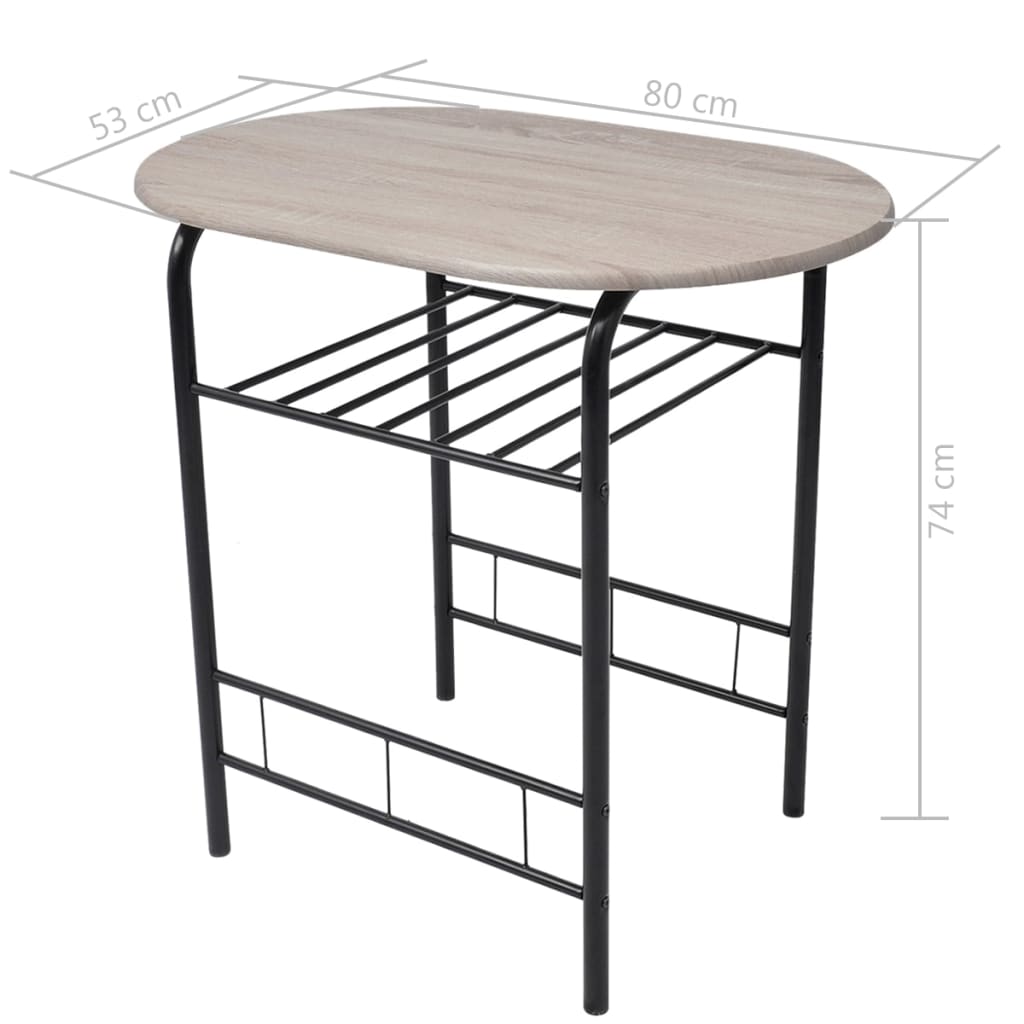 Frühstückstisch Bar-Set MDF - Pazzar.ch
