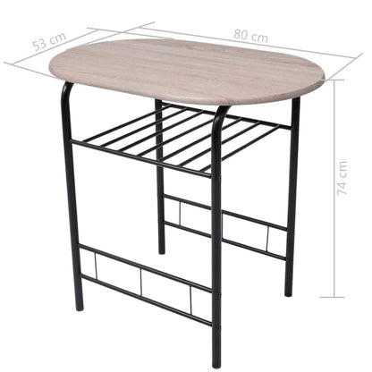 Frühstückstisch Bar-Set MDF - Pazzar.ch