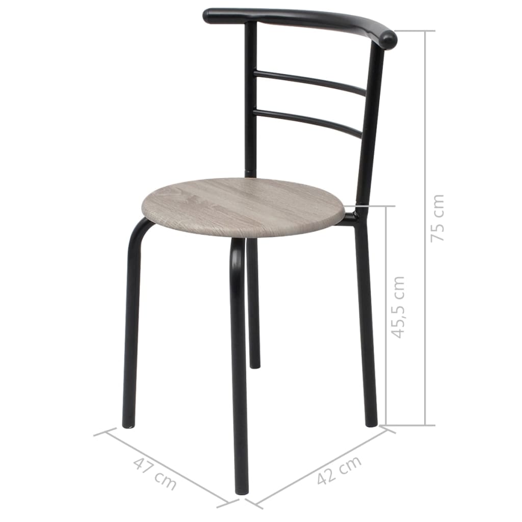 Frühstückstisch Bar-Set MDF - Pazzar.ch