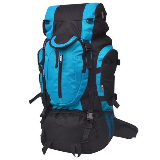 Wanderrucksack XXL 75 L schwarz und blau - Pazzar.ch