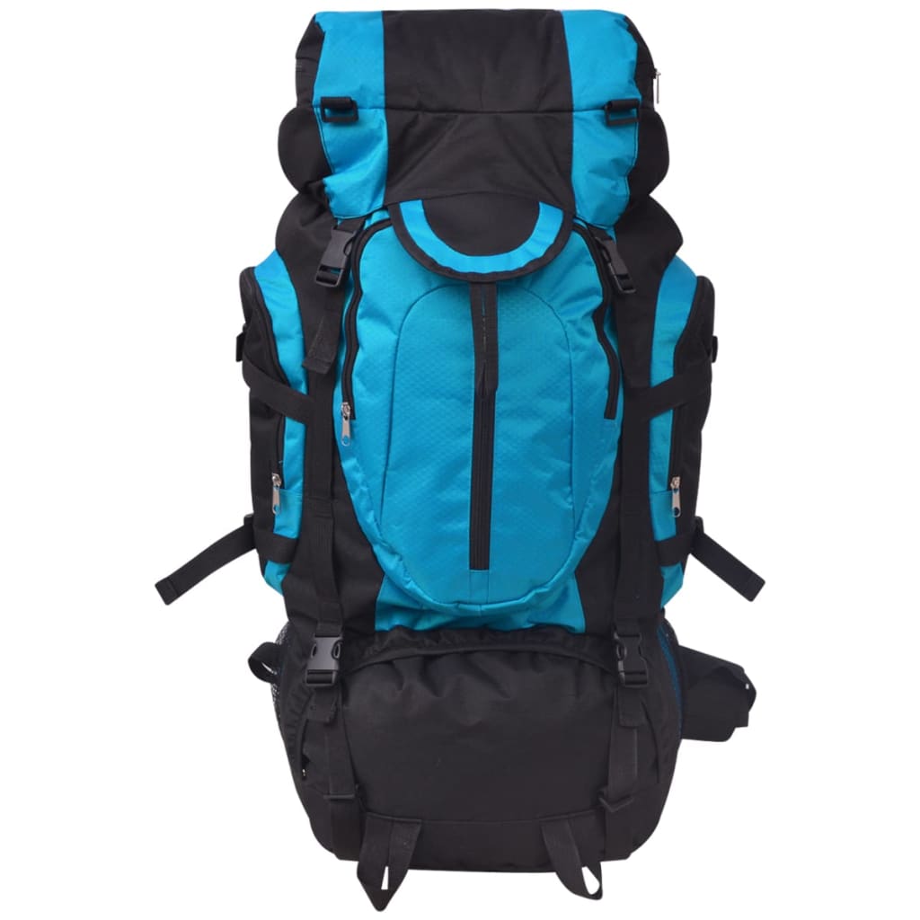 Wanderrucksack XXL 75 L schwarz und blau - Pazzar.ch