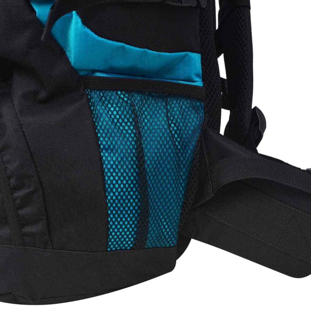 Wanderrucksack XXL 75 L schwarz und blau - Pazzar.ch