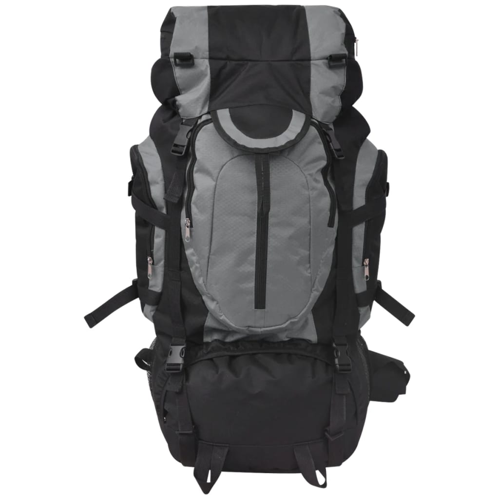 Wanderrucksack XXL 75 L Schwarz und Grau - Pazzar.ch