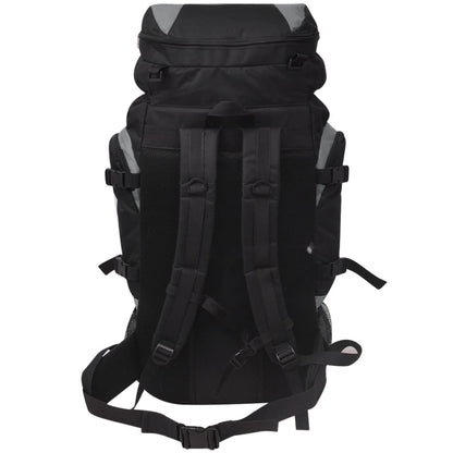 Wanderrucksack XXL 75 L Schwarz und Grau - Pazzar.ch